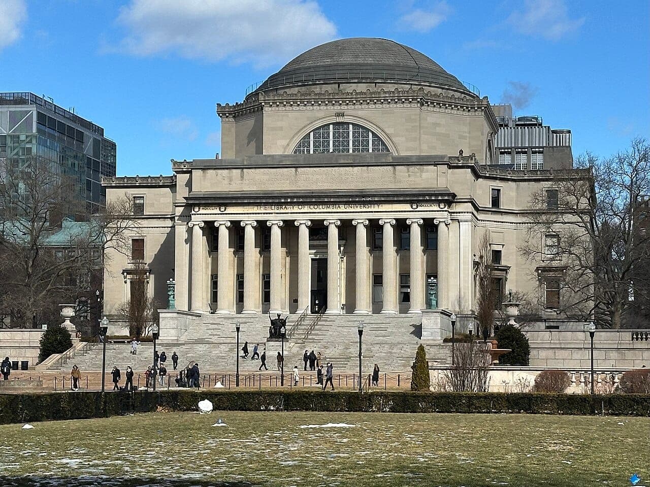 Low Memorial Library on Columbia University’s campus in New York City