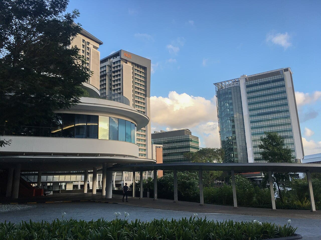 University Town at the National University of Singapore, with its learning spaces, residences, and research buildings